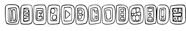 FE Natural Signs font preview